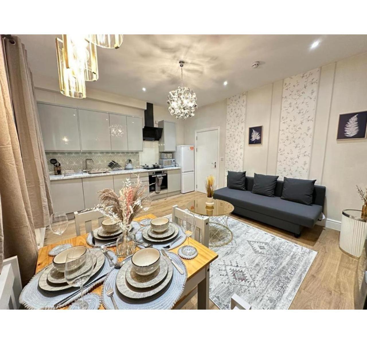 F2- Beautiful 1 Bed Flat Near Edgware Road Station Appartement Londen Buitenkant foto